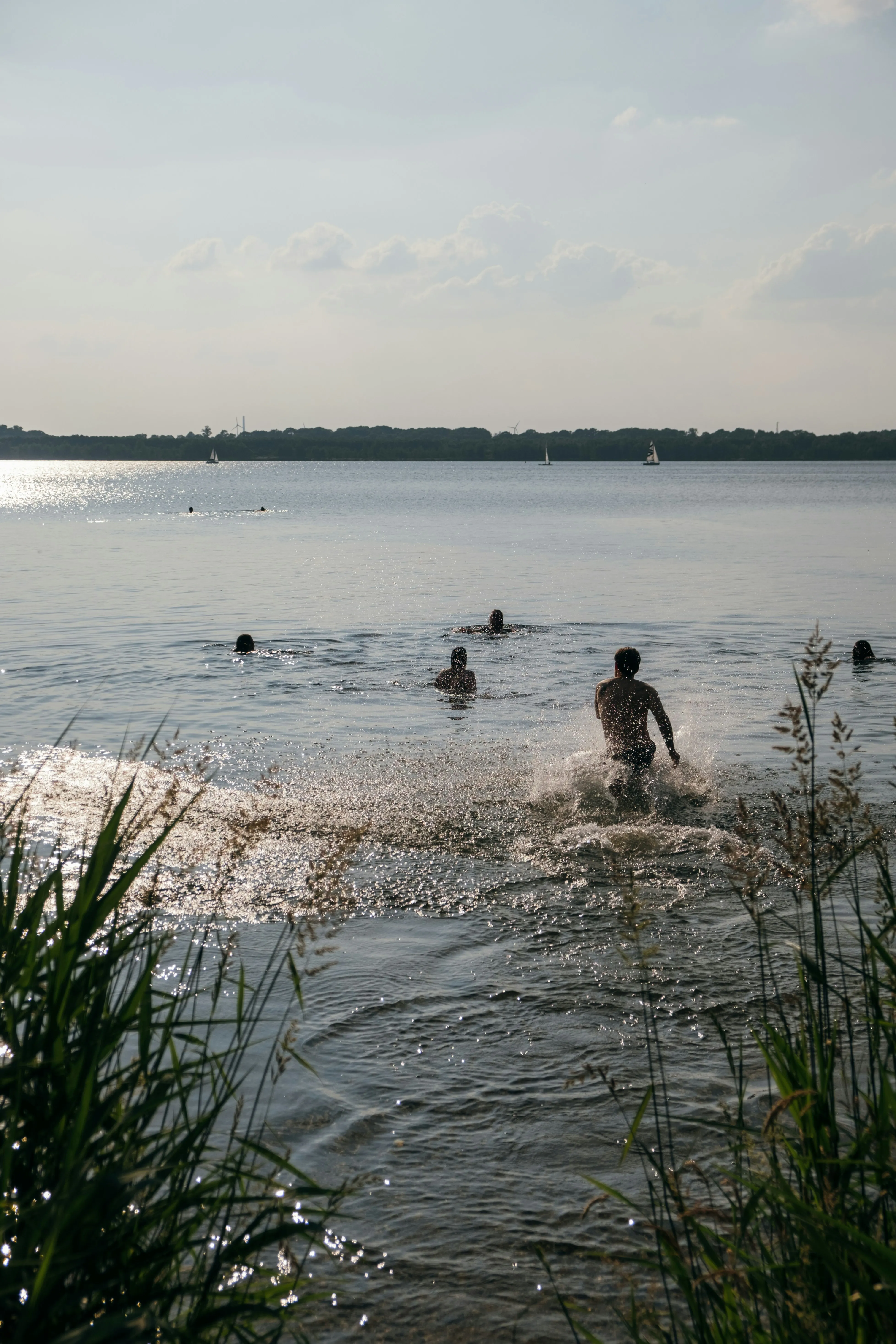swimming